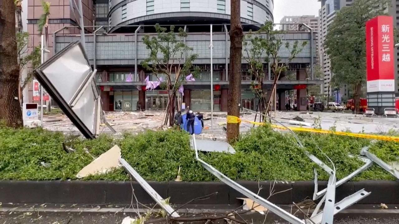 FOTO: Ledakan Dashyat Guncang Pusat Perbelanjaan di Taiwan, 4 Orang Tewas dan 26 Terluka