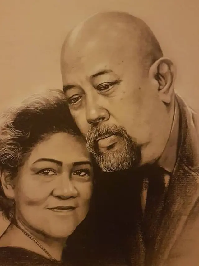 Ilustrasi Indro Warkop dan Istri