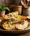 Kentang Wedges Bawang Putih Panggang yang Gurih. (AI Generated)