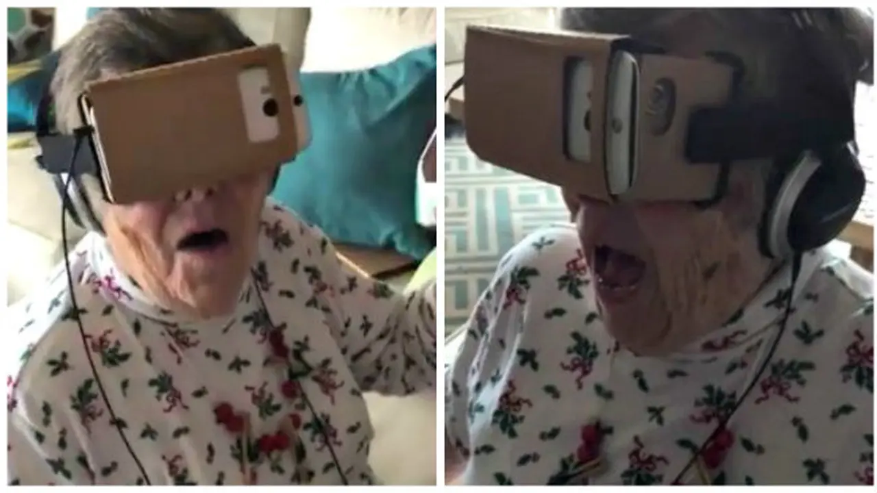 Keceriaan Nenek Menggunakan Teknologi Kekinian *VIDEO