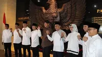 8 kepala daerah sampaikan pesan perdamaian di Istana Kepresidenan Bogor. (Istimewa)