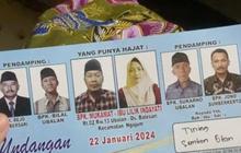Viral Penampakan Undangan Hajatan yang Unik, Dipenuhi Foto Keluarga