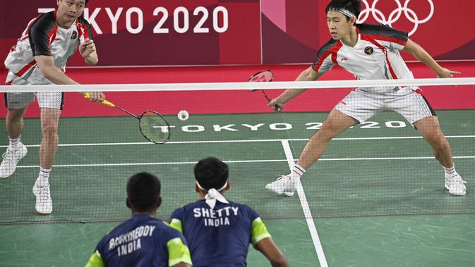 Hasil Bulu Tangkis Olimpiade 2020 : Kevin / Marcus Hajar Pasangan India - Vimarsana News