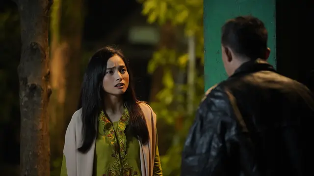 Acha Septriasa di Lokasi Syuting Film Mumun