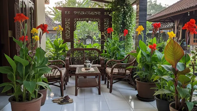 5 Tanaman Rimpang dengan Bunga Cantik untuk Teras, Pilihan Terbaik untuk Hunian