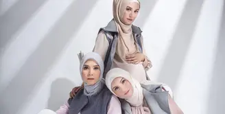 Tiga artis cantik berhijab, Shireen Sungkar, Zaskia Adya Mecca, dan Zeezee Shahab kini sama-sama hamil. Yuk intip potret kehamilan ketiga artis cantik ini. (Instagram/shireensungkar)
