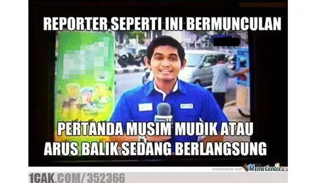 Meme mudik lebaran (Sumber: 1cak)