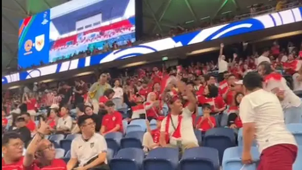 Suasana Sydney Football Stadium jelang Australia vs Timnas Indonesia. (Bola.com/Dok. Garuda Australia)