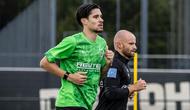 Kevin Diks menjalani sesi latihan bersama Borussia Monchengladbach jelang bergulirnya Bundesliga 2025/2026. (Dok. Borussia Monchengladbach).