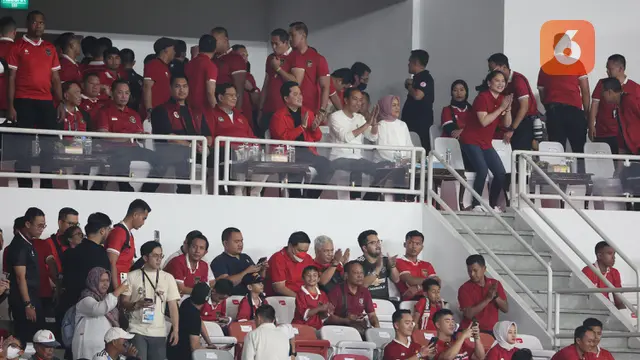 Presiden Jokowi Menghadiri Laga FIFA Matchday Timnas Indonesia vs Argentina