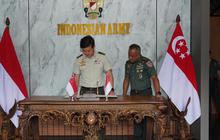 Dukung Stabilitas Kawasan, Wakasad Terima Kunjungan Chief of Staff-General Staff AD Singapura