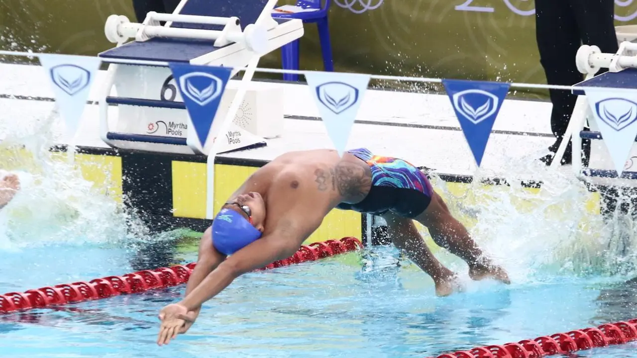 Aksi perenang Indonesia di hari kedua SEA Games 2025