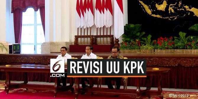 VIDEO: Jokowi Berikan Catatan Keberatan Terkait Revisi UU KPK