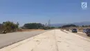 Penampakan proyek Tol Cisumdawu, Sumedang, Jawa Barat, Kamis (5/9/2019). Pembangunan Tol Cisumdawu seksi III ditargetkan selesai pada Desember 2019. (Liputan6.com/Bawono Yadika)