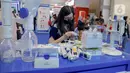 Pameran teknologi dan peralatan laboratorium ini diikuti lebih dari 250 peserta dari 14 negara. (Liputan6.com/Herman Zakharia)