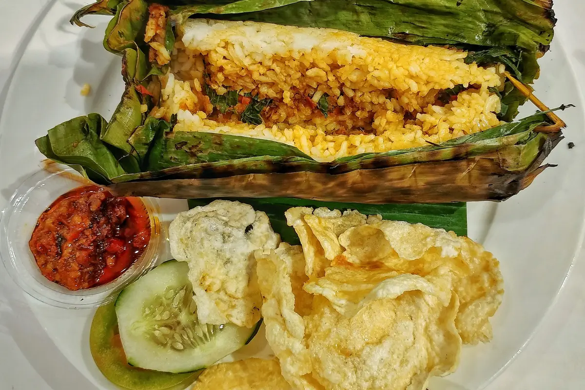 nasi bakar