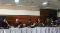 Pansel mengumumkan 20 capim KPK yang lulus profile assesment. (Liputan6.com/Lizsa Egeham)