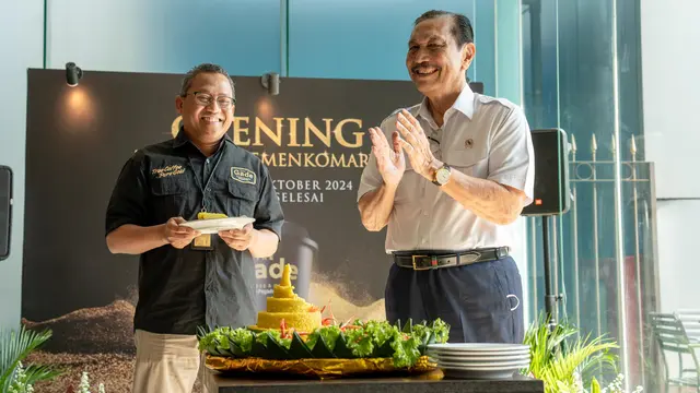 Gerai ke-43 The Gade Coffee and Gold Hadir di Kemenkomarves