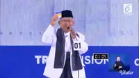 Debat Cawapres 2019 antara Ma'ruf Amin dengan Sandiaga Uno. (Liputan6.com)