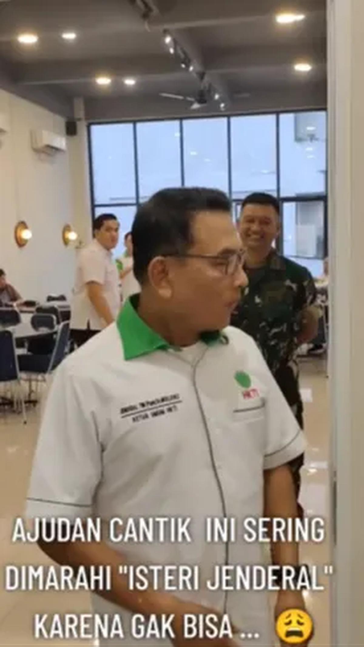 Serma Soraya, berkesempatan bertemu kembali dengan eks Panglima TNI, Jenderal TNI (Purn.) Moeldoko.