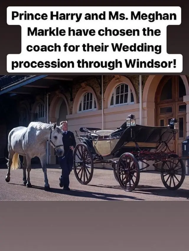 Ini Penampilan Kereta Kuda Untuk Pernikahan Pangeran Harry & Meghan Markle
