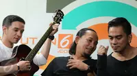 Personel Band Ungu, Onci, Makki dan Enda (Liputan6.com/Herman Zakharia)