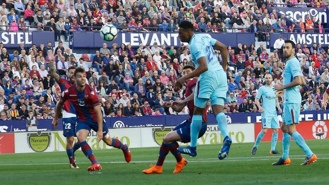 Barcelona Takluk di Tangan Levante