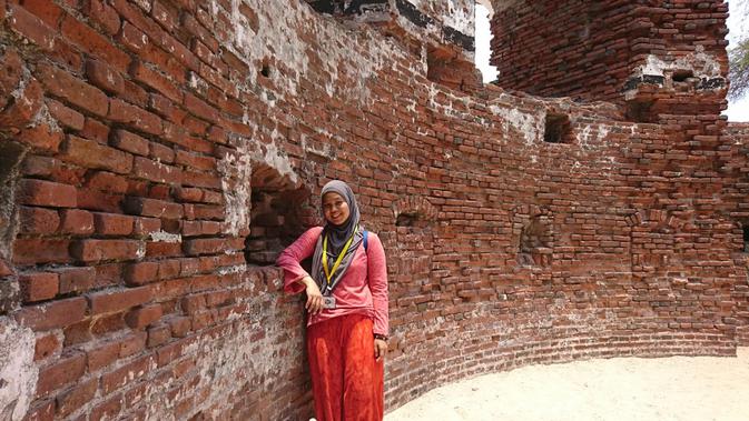 Benteng Martello di Pulau Kelor. (Liputan6.com/Dinny Mutiah)
