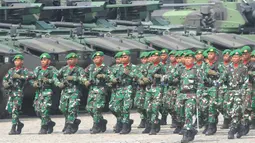 Lima batalyon penyangga daerah rawan nantinya akan disebar di wilayah Papua. (merdeka.com/Arie Basuki)