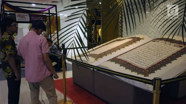 Menikmati Pameran Kaligrafi di Ramadan Raya Feast
