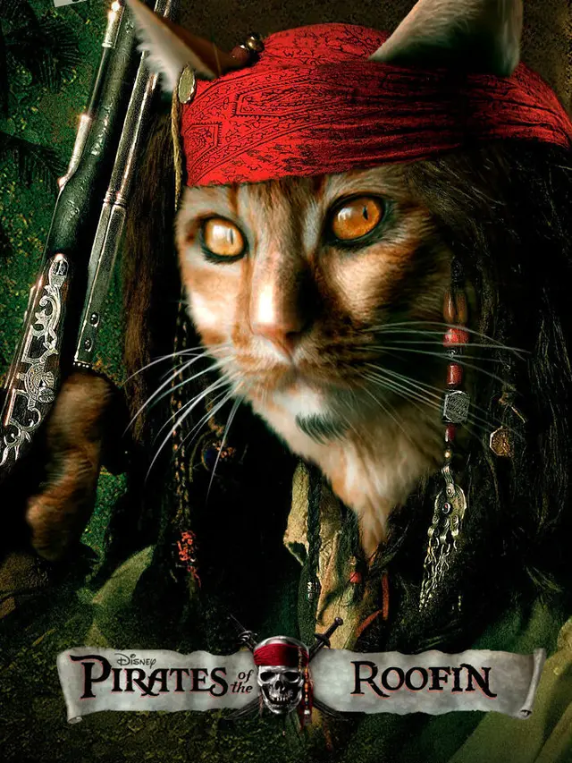 8 Parodi Poster Film Ini Kocak, Peran Utama Diganti Kucing Lucu