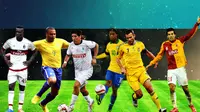 6 Penyarang striker hebat yang memakai nomor punggung unik(bola.com/arie,satria,ihsan,nisa,suci)