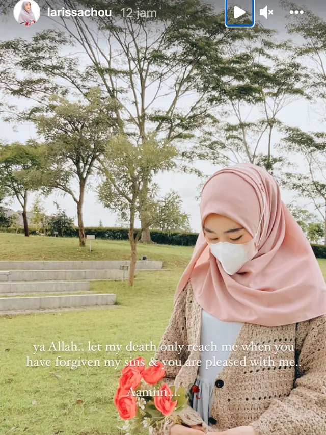 Unggahan Larissa Chou. (Foto: Instagram @larissachou)