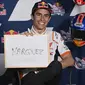 Marc Marquez beraksi kembali di MotoGP Amerika Serikat (AFP)