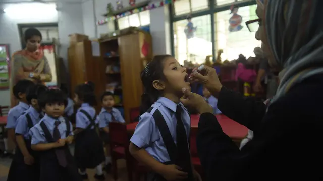 Imunisasi Polio di Pakistan