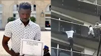 Bak Spiderman, Pria Ini Panjat Gedung demi Selamatkan Bocah