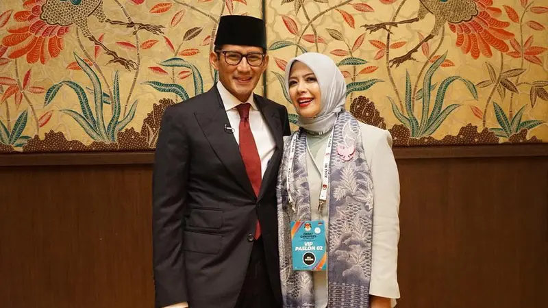 Jadi fashion stylish Sandiaga Uno