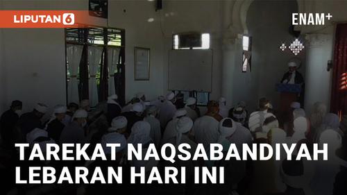 VIDEO: Tarekat Naqsabandiyah Sumbar Rayakan Idul Fitri Hari Ini