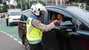 Kasubdit Gakkum Ditlantas Polda Metro Jaya, AKBP Jhony Eka Putra, memastikan, tilang manual sudah diberlakukan di DKI Jakarta. (Liputan6.com/Angga Yuniar)