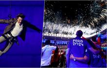 FOTO: Semarak Penutupan Olimpiade 2024 di Paris: Mulai Pesta Kembang Api hingga Atraksi Mendebarkan Tom Cruise Lompat dari Atap Stadion