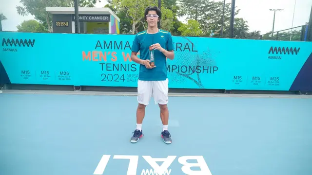 Petenis Korea Hyeon Chung Jadi Juara di Bali