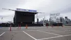 Lokasi drive-in terlihat dalam ajang Toronto International Film Festival (TIFF) 2020 di Toronto, Kanada, 10 September 2020. TIFF 2020 akan menyajikan 50 film feature baru, lima program film pendek, serta bincang-bincang interaktif. (Xinhua/Zou Zheng)
