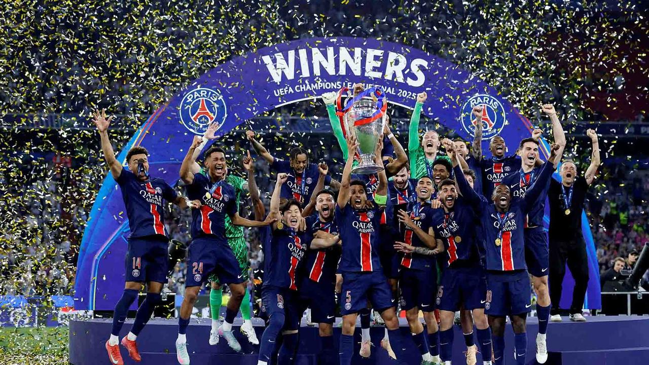 FOTO: PSG Cetak Sejarah Juara  Liga Champions 2024/2025