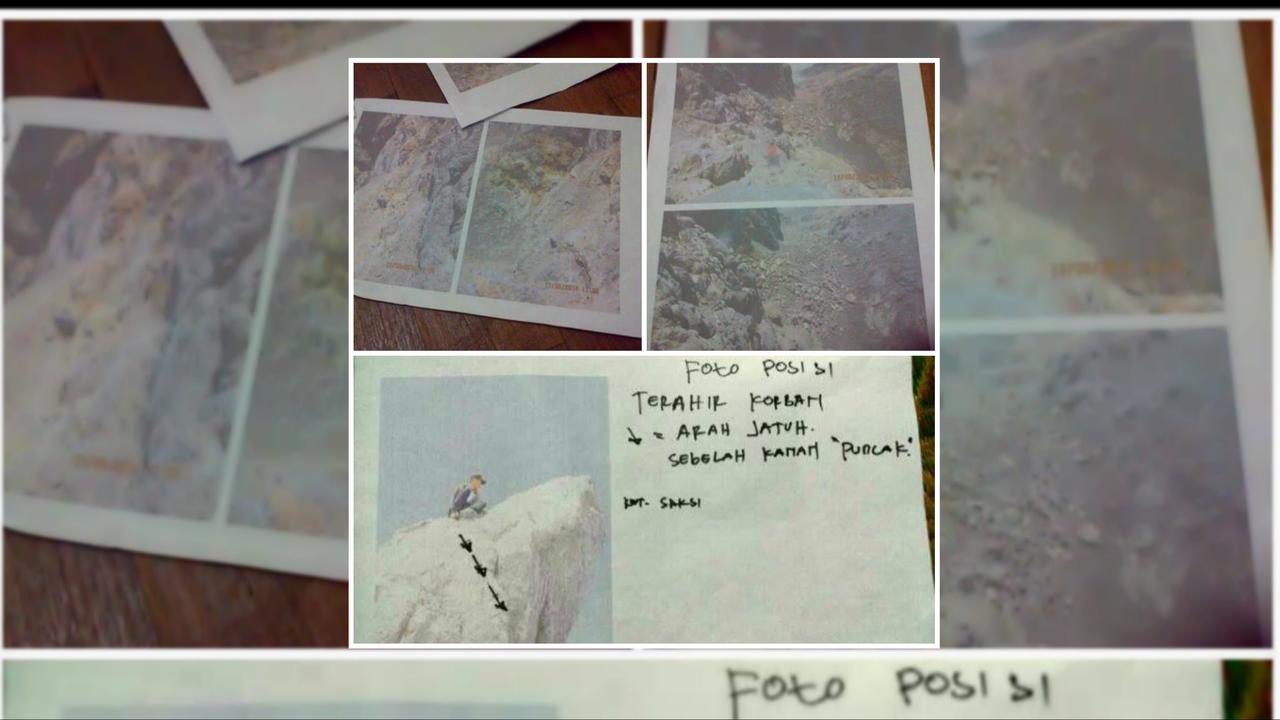 Beredar Foto Lokasi Jatuhnya Eri di Kawah Merapi