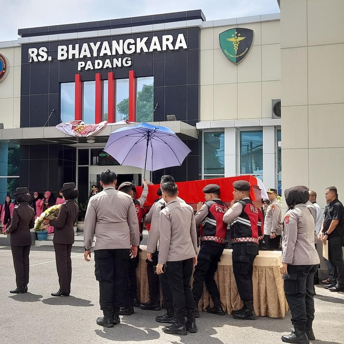 Jenazah Polisi Ditembak Polisi di Solok Selatan Berlangsung Langsung Dipulangkan ke Makassar