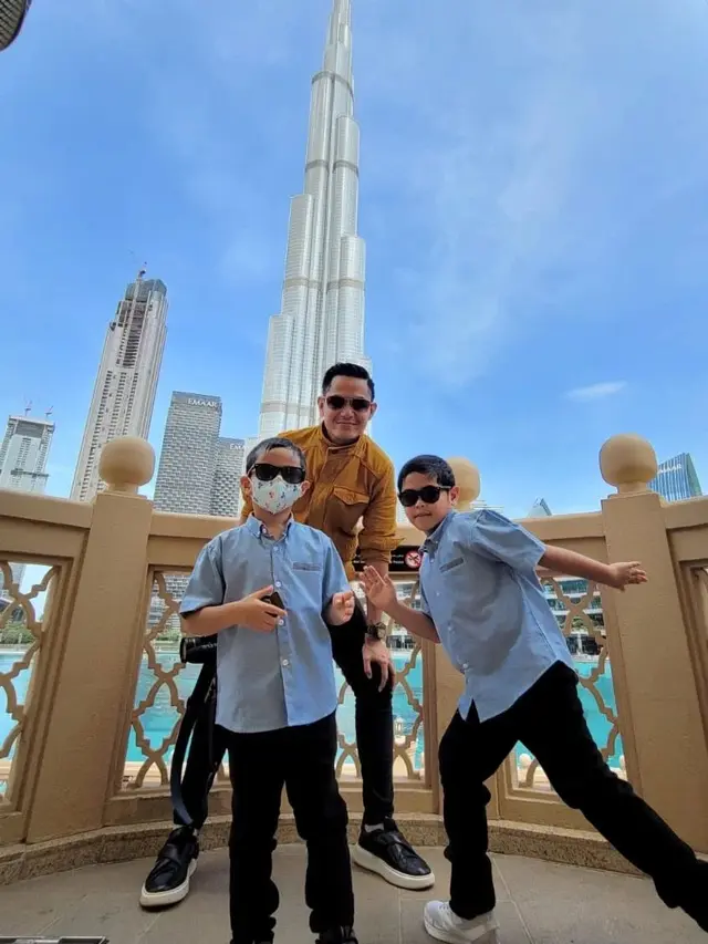 Alyssa Soebandono dan Dude Harlino liburan ke Dubai dan Eropa (Foto: Instagram dude2harlino)