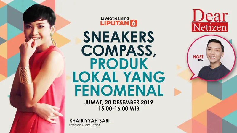 Dear Netizen: Sneakers Compass, Produk Lokal yang Fenomenal