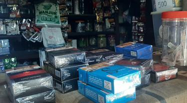 Ribuan Batang rokok ilegal kembali disita tim gabungan Satpol PP Kota Probolinggo dan Bea Cukai Probolinggo dari toko klontong kawasan Kota Probolinggo (Istimewa)