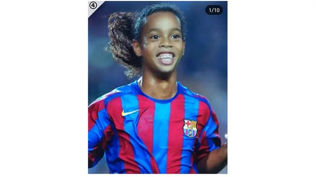 Foto Pemain Bola Pakai Filter Snapchat Baby Swap Ini bikin Senyum-senyum