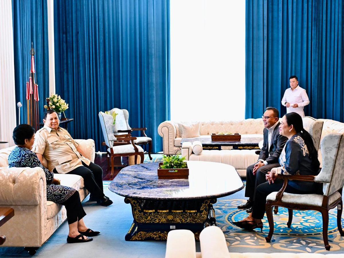 Megawati bertemu Prabowo di Istana